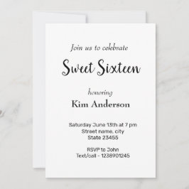 テキスカラフルミニマルト写真名の追加 招待状