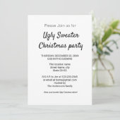 テキスカラフルミニマルト写真名の追加 招待状 (スタンド正面)