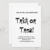 テキスカラフルミニマルト写真名の追加 招待状 (正面/裏面)