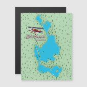 テキスコメキシコ湖の地図 (正面/裏面)