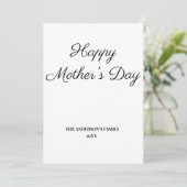 テキスシンプルトの追加motherのデイミニマルカード (スタンド正面)