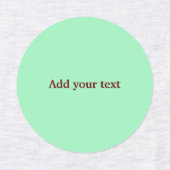 テキスシンプルトミニマルカスタムクラスの追加 ラベル (デザイン1)