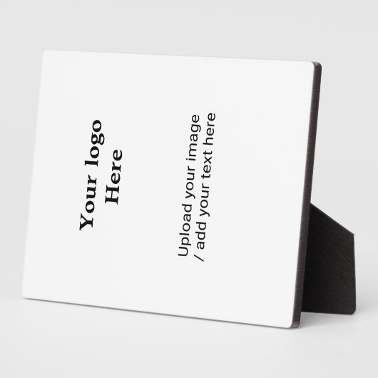 テキスシンプルトミニマルロゴの追加写真 フォトプラーク (側面)