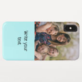 テキスシンプルト写真のミニマルクリスマスcaを追加 Case-Mate iPhoneケース (裏面(横))