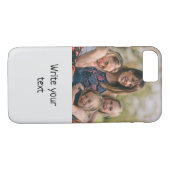 テキスシンプルト写真のミニマルクリスマスcaを追加 Case-Mate iPhoneケース (裏面(横))