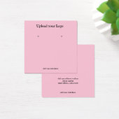 テキスシンプルミニマルトイヤリング表示カードの追加 (デスク)