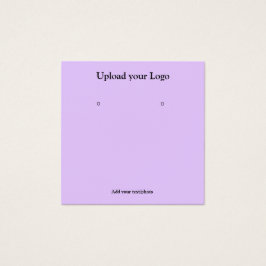 テキスシンプルミニマルトイヤリング表示カードの追加