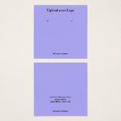 テキスシンプルミニマルトイヤリング表示カードの追加 (正面&裏面)