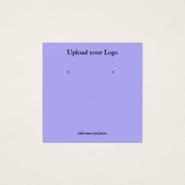 テキスシンプルミニマルトイヤリング表示カードの追加