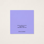 テキスシンプルミニマルトイヤリング表示カードの追加 (裏面)