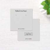 テキスシンプルミニマルトイヤリング表示カードの追加 (デスク)