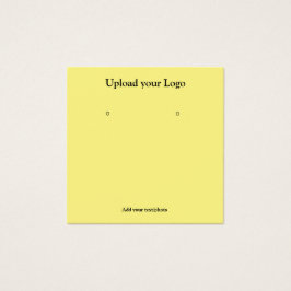 テキスシンプルミニマルトイヤリング表示カードの追加