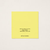 テキスシンプルミニマルトイヤリング表示カードの追加 (裏面)