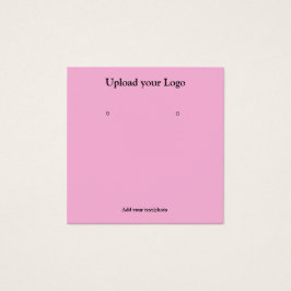 テキスシンプルミニマルトイヤリング表示カードの追加