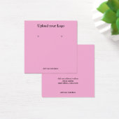 テキスシンプルミニマルトイヤリング表示カードの追加 (デスク)