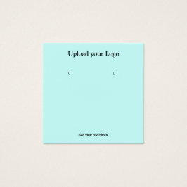 テキスシンプルミニマルトイヤリング表示カードの追加