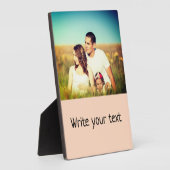 テキスシンプルミニマルト写真のクリスマスを追加 フォトプラーク (側面)