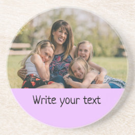 テキスシンプルミニマルト写真のクリスマスセントを追加 コースター