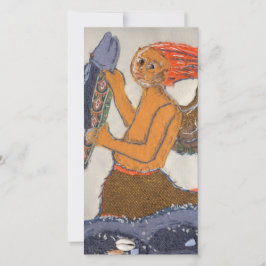 テキスタイルの人魚の電話 シーズンカード