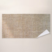 テキスタイルの茶色の背景ファブリック バスタオル (バスタオル)