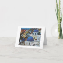 テキスタイルアートギリシャノテカード