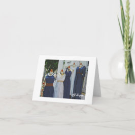 テキスタイルアートギリシャノテカード カード