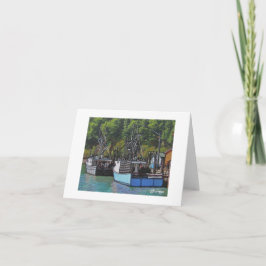 テキスタイルアートボートノテカード カード