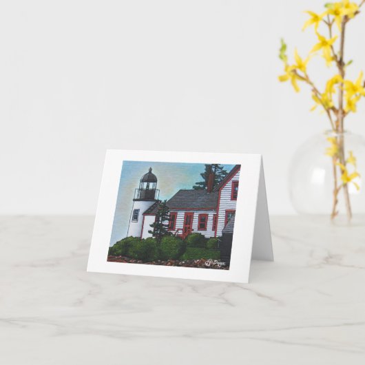 テキスタイルアートライトハウスノテカード カード (黄色い花)