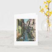 テキスタイルアートヴェネツィアノテカード カード (黄色い花)