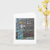 テキスタイルアートヴェネツィアノテカード カード (黄色い花)