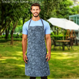 テキスタイルグレー エプロン