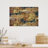 テキスタイルデザインバイクリストファードレッサー ポスター (キッチン)