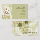 テキスタイルフロービジネスカード 名刺 (正面/裏面)