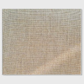 テキスタイルブラウンの背景布 ラッピングペーパー (フラット)