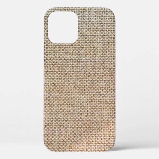 テキスタイルブラウンの背景布 Case-Mate iPhoneケース (裏面)