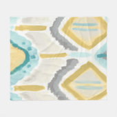 テキスタイル印象II フリースブランケット (正面(横))