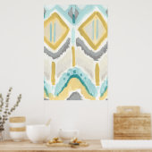 テキスタイル印象II ポスター (キッチン)