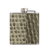 テキスタイル繊維テクスチャフラスコ フラスク (裏面)