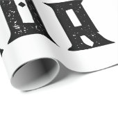 「テキストおもしろいをストレートで出力」 ラッピングペーパー (ロールコーナー)