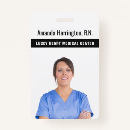 テキストと写真のバッジ バッジ