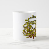 テキストと写真の追加 – Jumbo Mag ジャンボコーヒーマグカップ (正面)