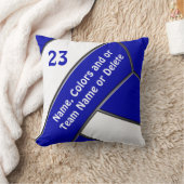 テキストと色のバレーボール枕 クッション (ブランケット)