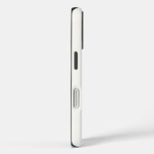 テキストの白と赤のデザイン Case-Mate iPhoneケース (裏面 / 右)