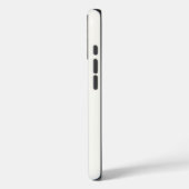 テキストの白と赤のデザイン Case-Mate iPhoneケース (裏面 / 左)
