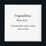 テキストの追加シンプル大学院の追加コース名の追加 マグネット<br><div class="desc">デザイン</div>