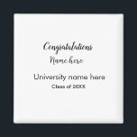 テキストの追加シンプル大学院の追加コース名の追加 マグネット<br><div class="desc">デザイン</div>