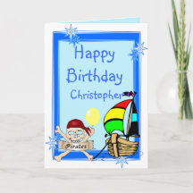 テキストの追加誕生日