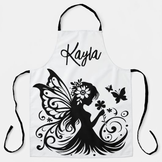 テキストの追加 エプロン (正面)