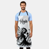 テキストの追加 エプロン (着用した状態)