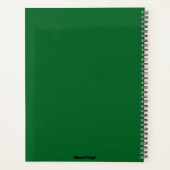 「テキストの追加」プランナー プランナー手帳 (裏面)